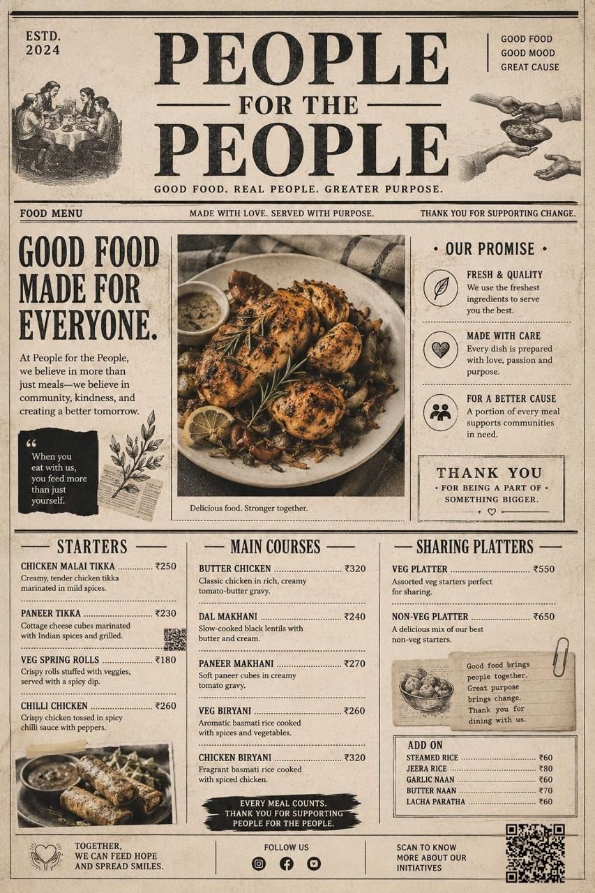 P4P Menu